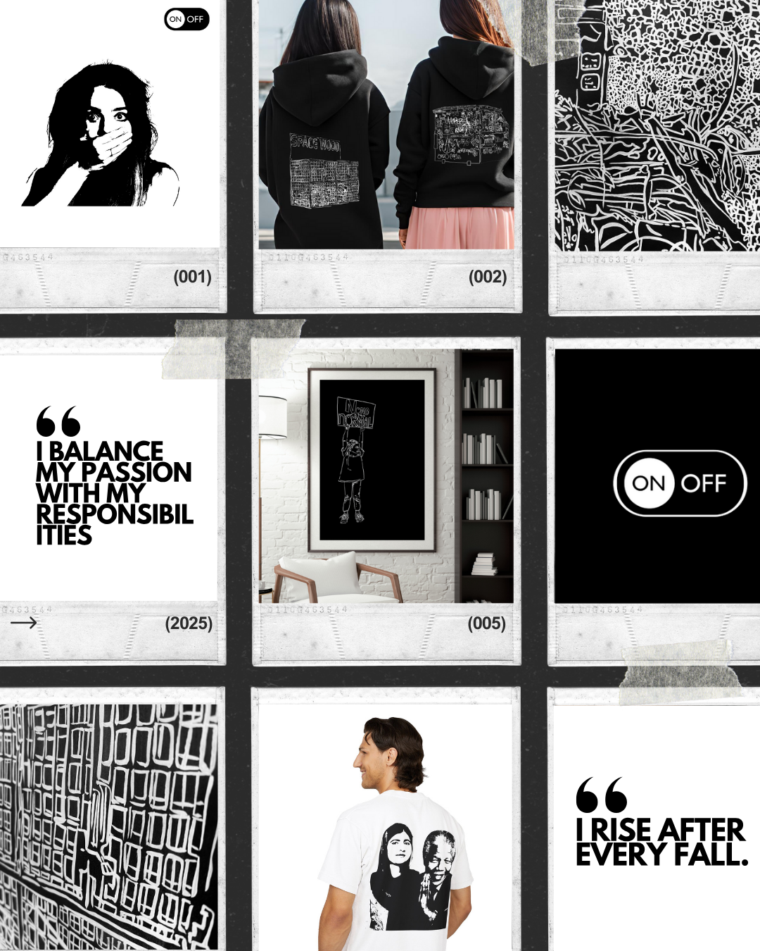 onoff instagram grid